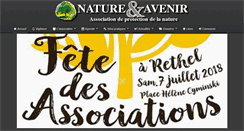 Desktop Screenshot of nature-et-avenir.org